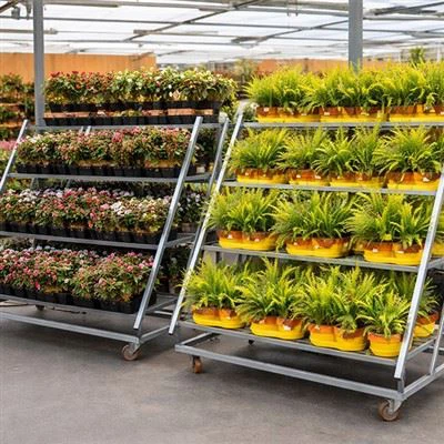 Horticultural Flower Trolley